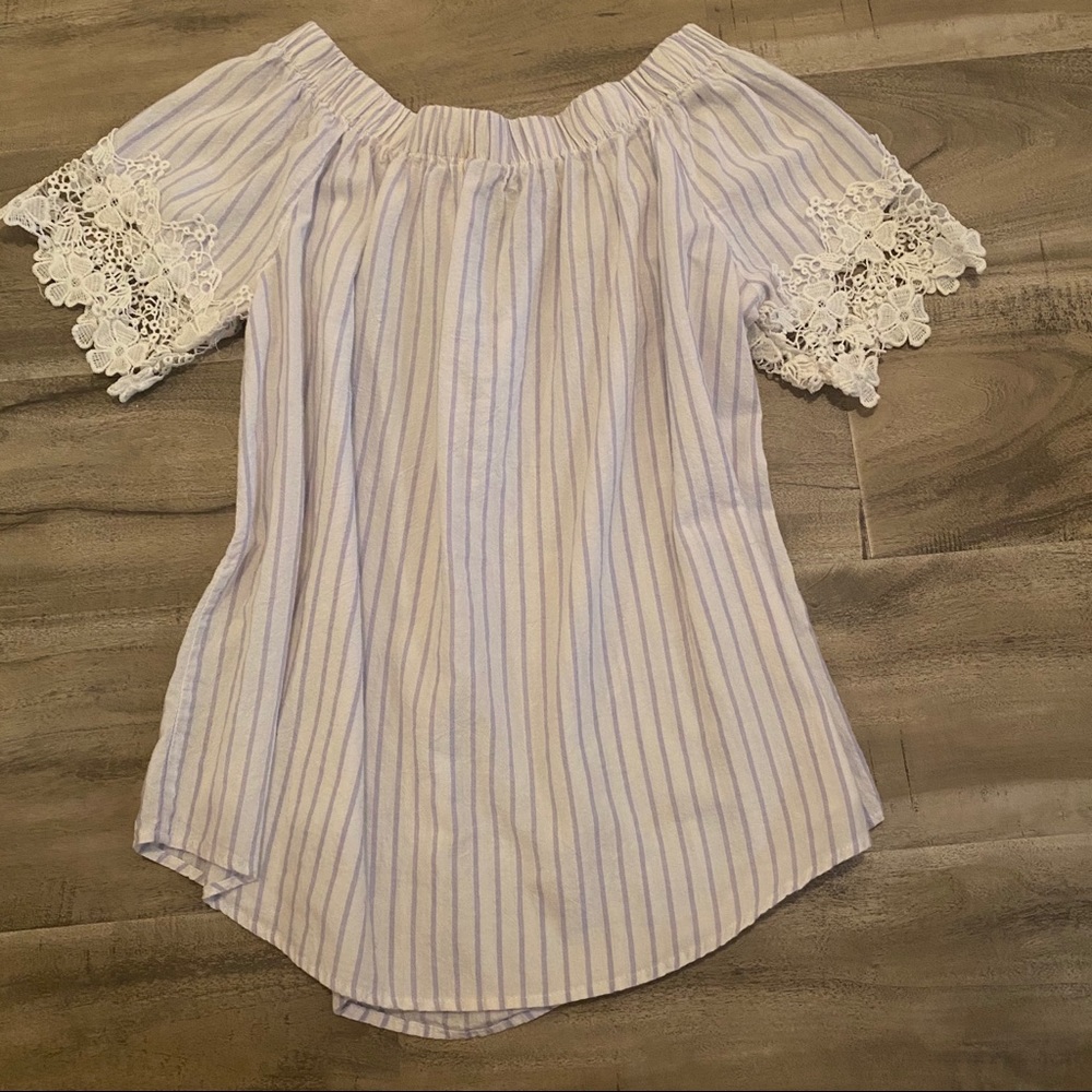 Off the shoulder blouse